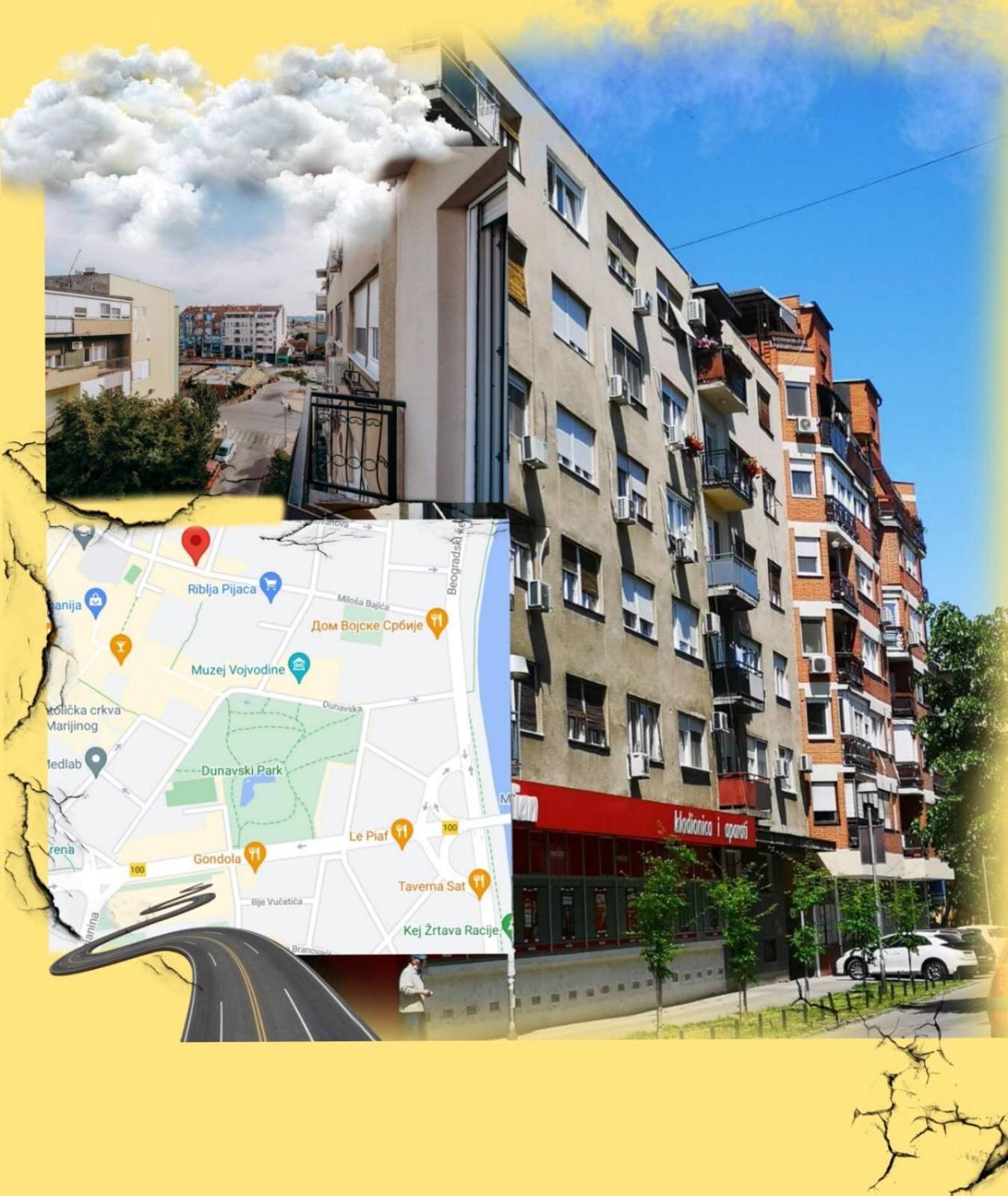 Republic Square Apartment - With Garage Novi Sad Buitenkant foto